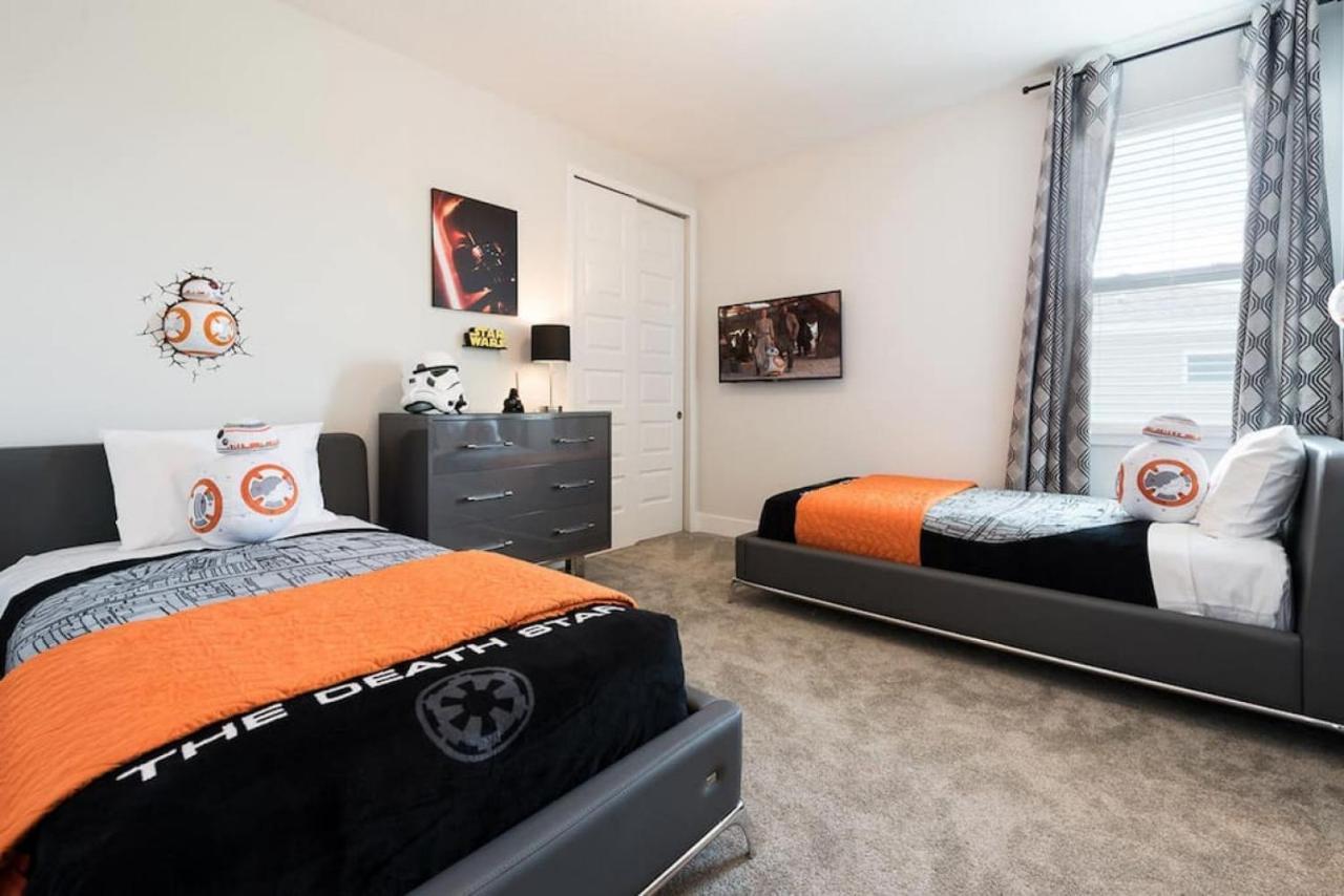 7 Bdr Family Themed Home With Mario Games Room And Free Pool Heat 奥兰多 外观 照片