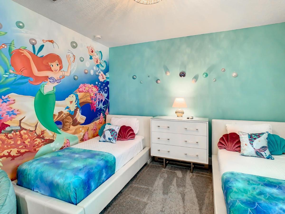 7 Bdr Family Themed Home With Mario Games Room And Free Pool Heat 奥兰多 外观 照片