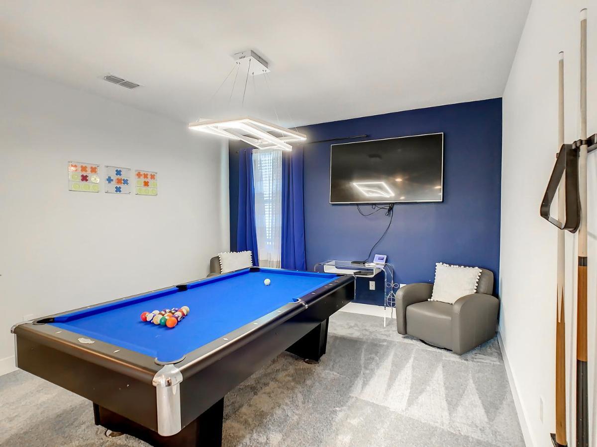 7 Bdr Family Themed Home With Mario Games Room And Free Pool Heat 奥兰多 外观 照片