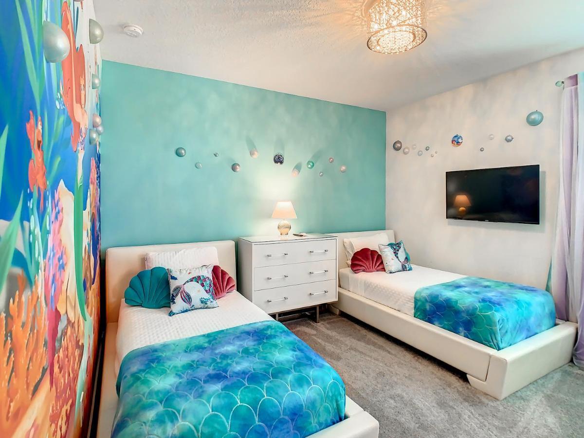 7 Bdr Family Themed Home With Mario Games Room And Free Pool Heat 奥兰多 外观 照片